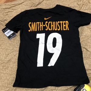 BN Steelers Smith Schuster Steelers Shirt Black